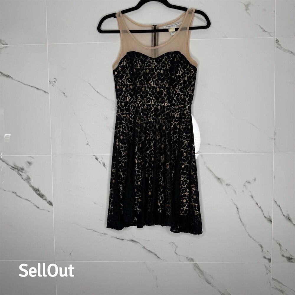 American Rag Women's Sleeveless Lace A-Line Dress Size S Multicolor​